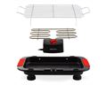 Mellerware Grill Electric Black Variable Heat Settings 2000W "Grill Master Stand"