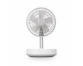 Mellerware Fan Rechargeable Plastic White 8In 10W "Flexi Air"